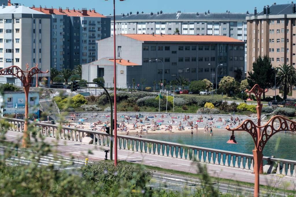 San Amaro Beach 1 By Thebluewaveapartments Com A Coruna Exterior photo