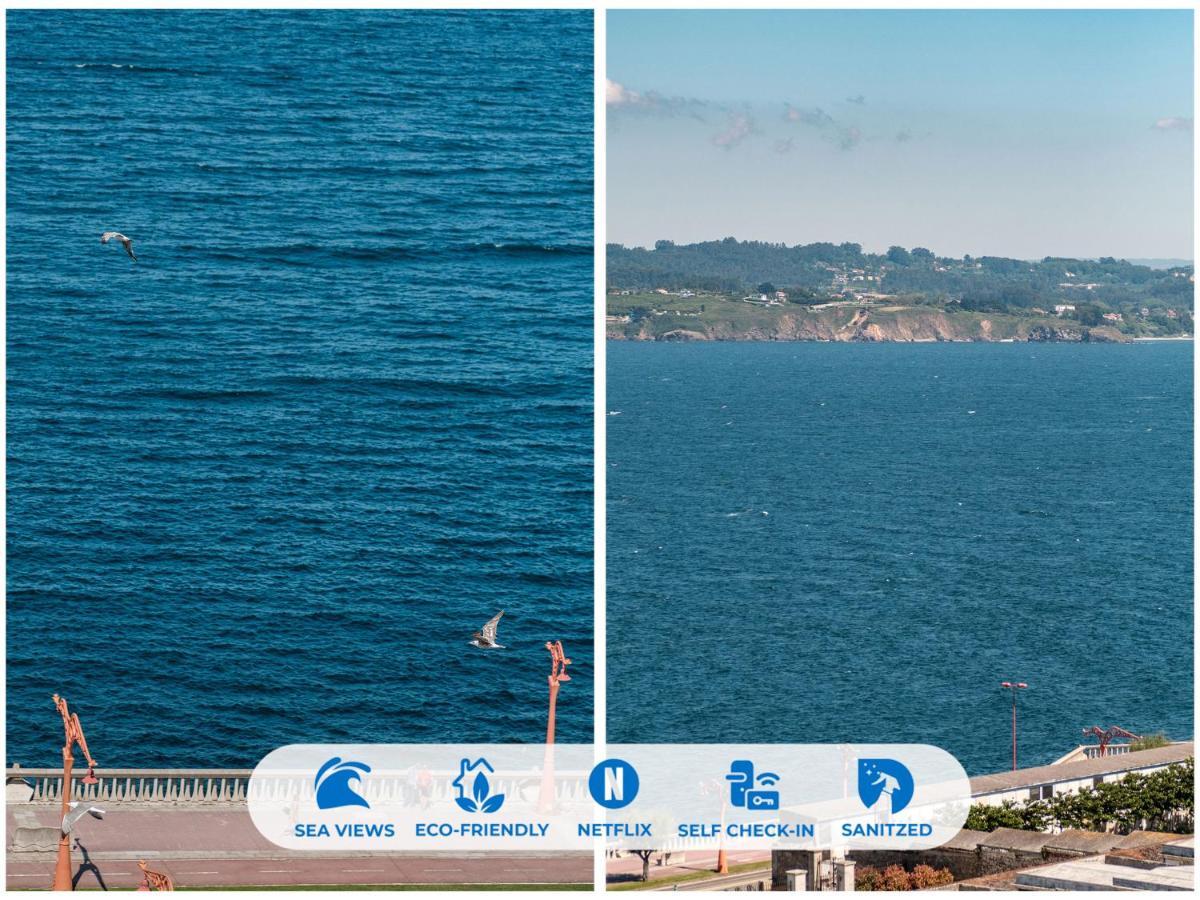 San Amaro Beach 1 By Thebluewaveapartments Com A Coruna Exterior photo